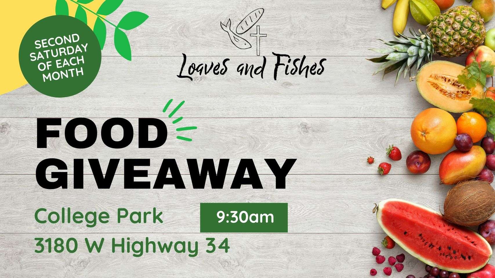 free food giveaway